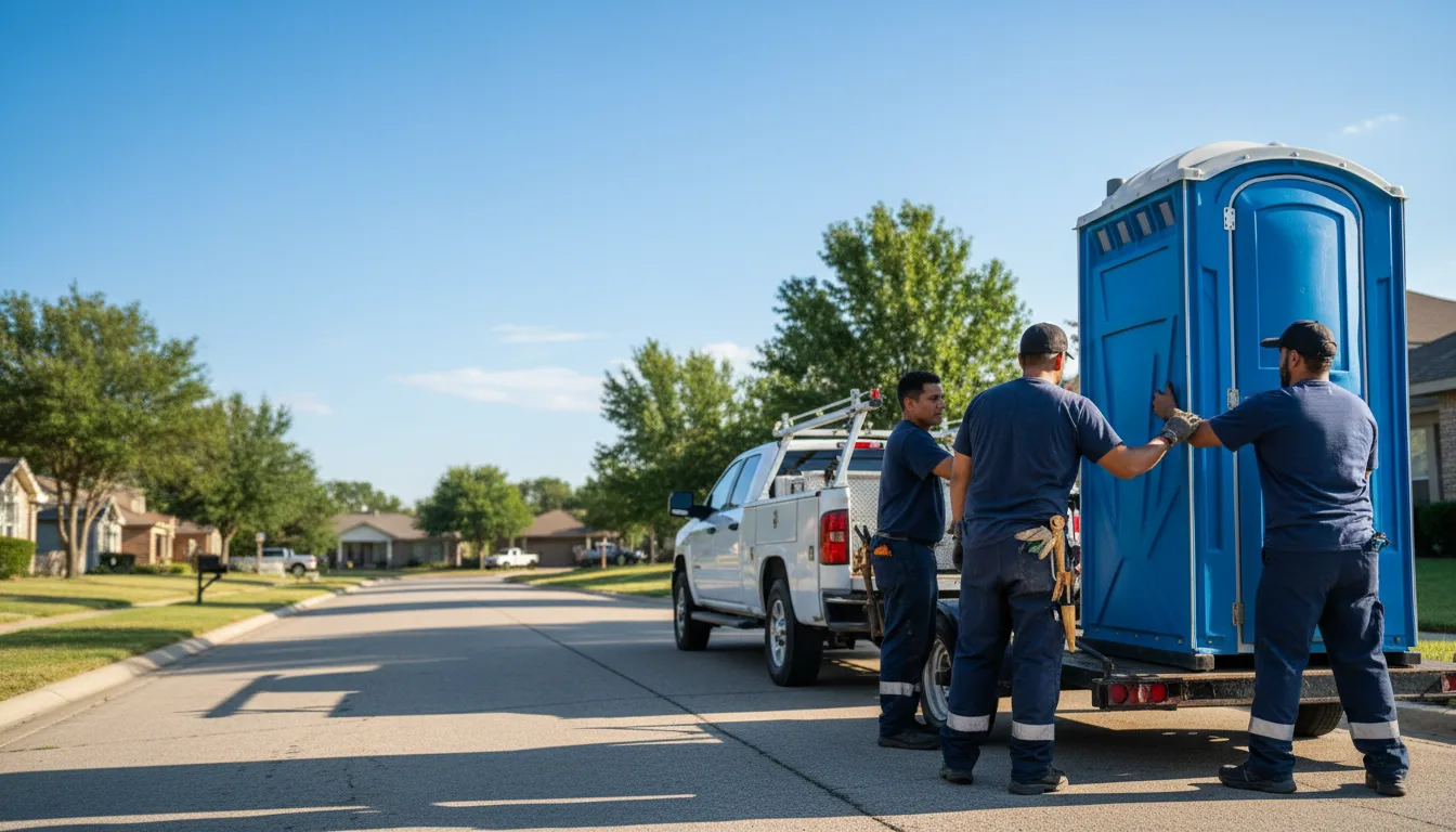 Portable Toilet Rental in Centerton, AR near me